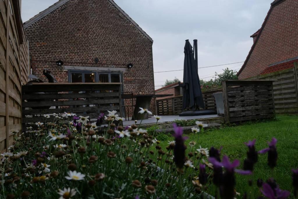 Gite L 'Ecurie A La Campagne Flines-Les-Mortagne Bagian luar foto